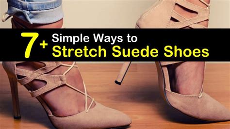 how to stretch fake suede shoes|stretching suede boots at home.